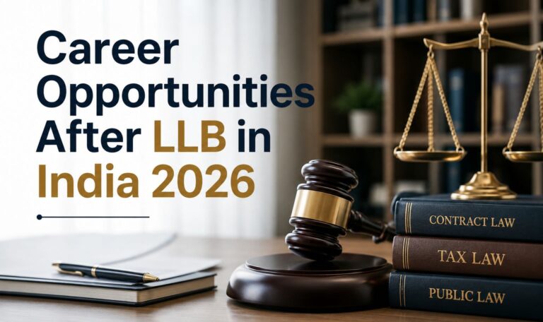 Career Opportunities After LLB in India 2026