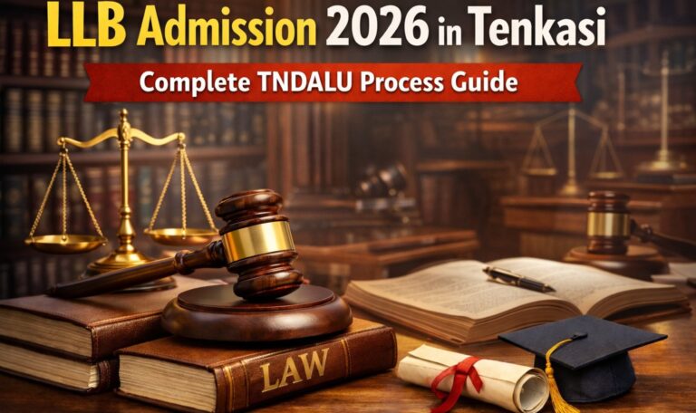 LLB Admission 2026 in Tenkasi — Complete TNDALU Process Guide