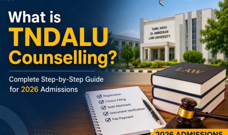 What is TNDALU Counselling? Complete Step-by-Step Guide for 2026 Admissions