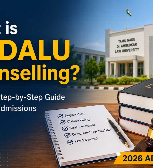 What is TNDALU Counselling? Complete Step-by-Step Guide for 2026 Admissions